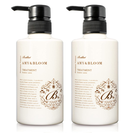 オーガニックヘアケアシャンプー「AMY  BLOOM TREATMENT」400g×2本
