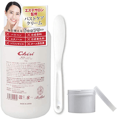 バストクリーム「Cheri」業務用 1kg スパチュラ1本＋詰替えボトル1個